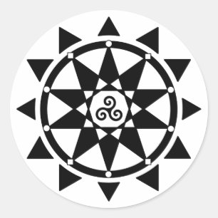 Templo do adesivo de Witchcraft