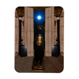 Templo do ímã da foto de Bastet