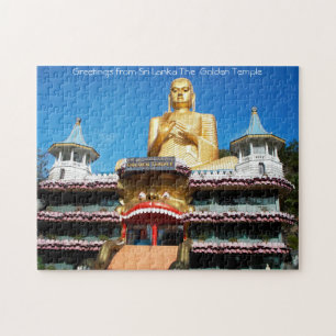 Templo Dourado do Sri Lanka. Quebra-cabeça