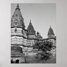 Templo em Varanasi India Poster