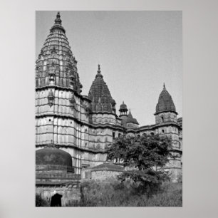 Templo em Varanasi India Poster
