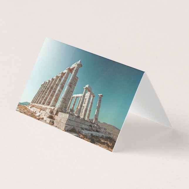 Templo grécia de Poseidon (Frente)