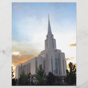 templo mórmon Oquirrh Mountain Utah LDS