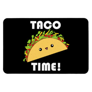 Tempo bonito do Taco do kawaii! Ímã