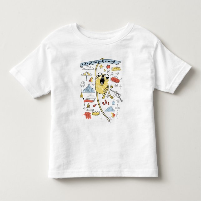 Tempo de Aventura | Camiseta Jake Sketch (Frente)