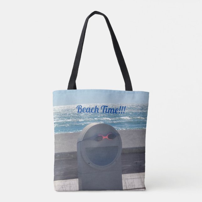 Tempo de diversão - Bolsa de praia (Verso)