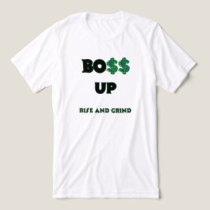 TEMPO DE MOÍR BOSS UP Masculino Branco Motivaciona