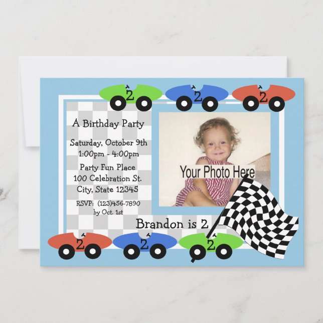 Tempo de Raça/ Convite Fotográfico (Frente)