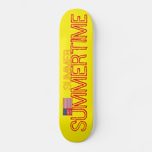 TEMPO DE VERÃO Skateboard (Frente)