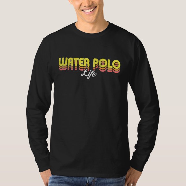 Tempo de vida do polo aquático retrô (Frente)