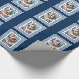 Tempo do partido! Papel de embrulho engraçado do