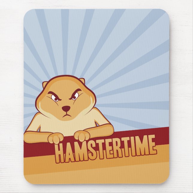 Tempo Mousepad do hamster - vertical (Frente)
