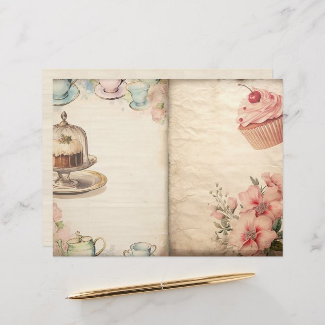 Tempo para o papel de Diário de Lixo (Frente/Verso In Situ)