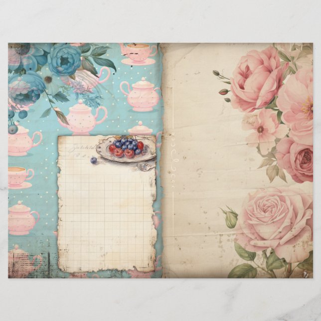 Tempo para o papel de Diário de Lixo (Frente)