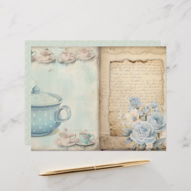 Tempo para o papel de Diário de Lixo (Frente/Verso In Situ)