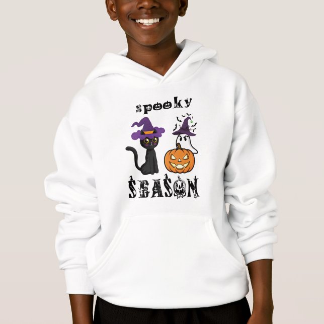 temporada assustadora Feliz Halloween  (Frente)