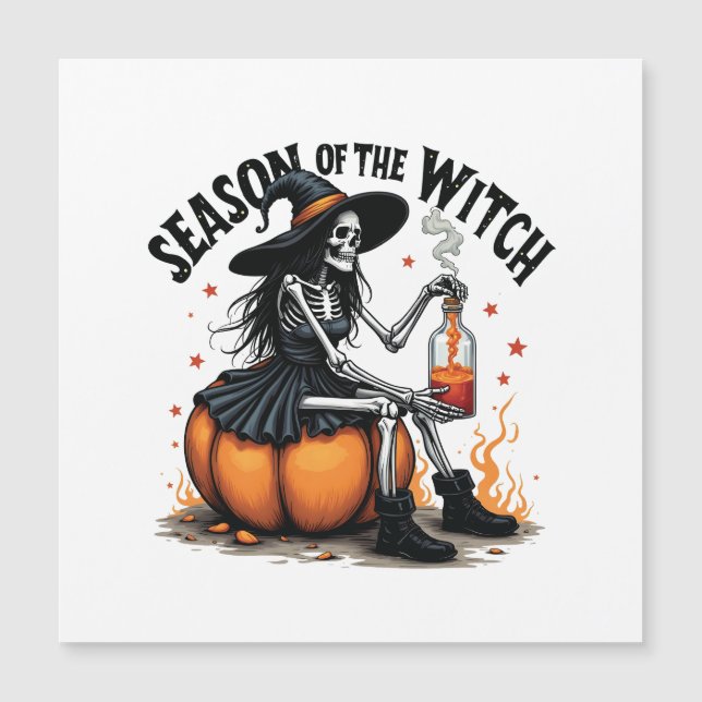 Temporada da Bruxa Assustadora do Halloween  (Frente)