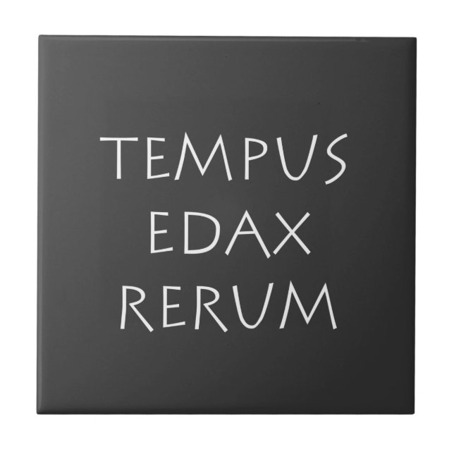 Tempus edax rerum (Frente)
