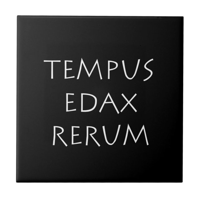 Tempus edax rerum (Frente)