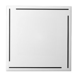 Tendência Geométrica Mínima Preta e Branca