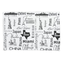 Tendência negra e branca moderna design