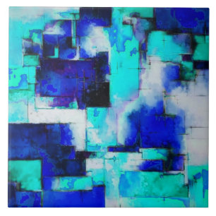 Tendência para Abstrato pintura Art M2 Azulejo cer