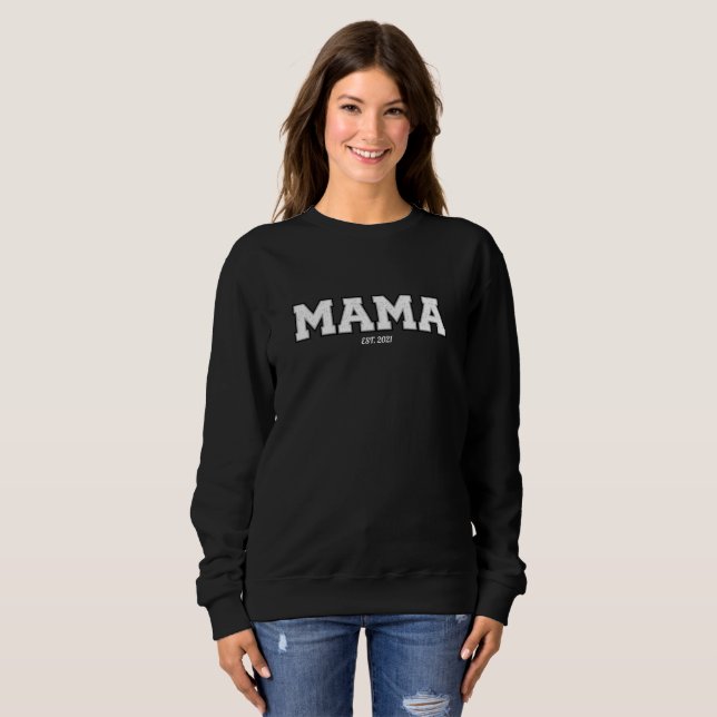 Tendência personalizada da camisa doce MAMA (Frente Completa)