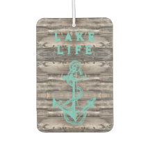Tendência rustic NAUTICAL TEAL ANCHOR |