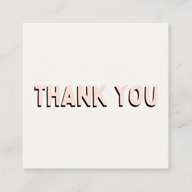 Tendência Verde Cor-De-Rosa Obrigado Inserção De M (Frente)