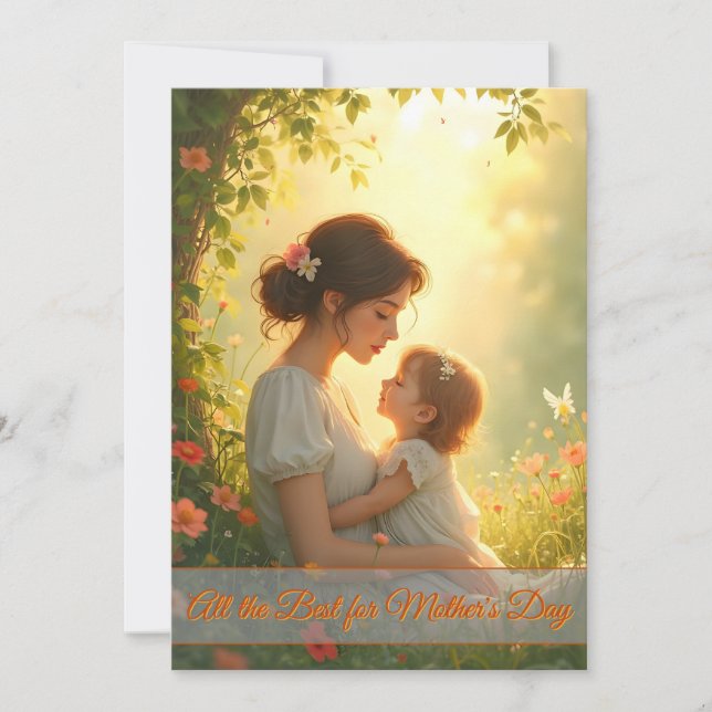 Tender Motherly Love in Blooming Light (Frente)