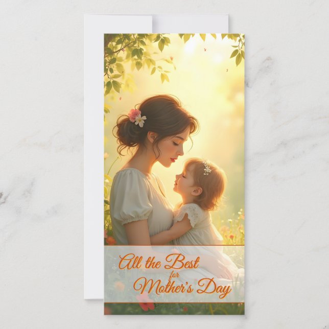 Tender Motherly Love in Blooming Light (Frente)