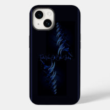 "Tender Vision Of Blue Feeling", iPhone 14 Case