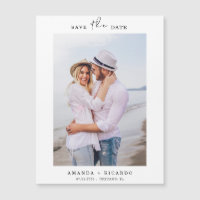 Tendy Minimalista Foto de Anunciação de Casamento 