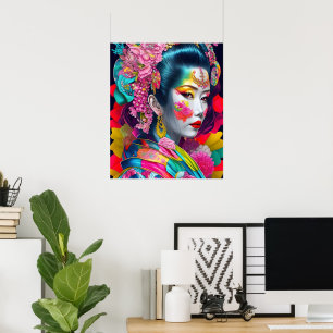 Tendy Modern Geisha Poster Paper (Matte)