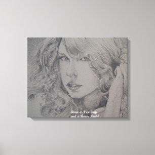 Tenha um belo dia e uma melhor Canvas noturna