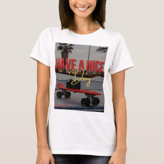 Tenha um bom dia para camisa design