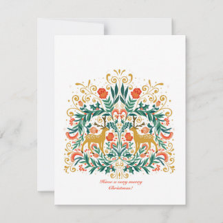 Tenha um cartão de natal muito feliz