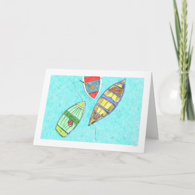 Tenha um cartão de saudação de verão de Excelente (Frente)