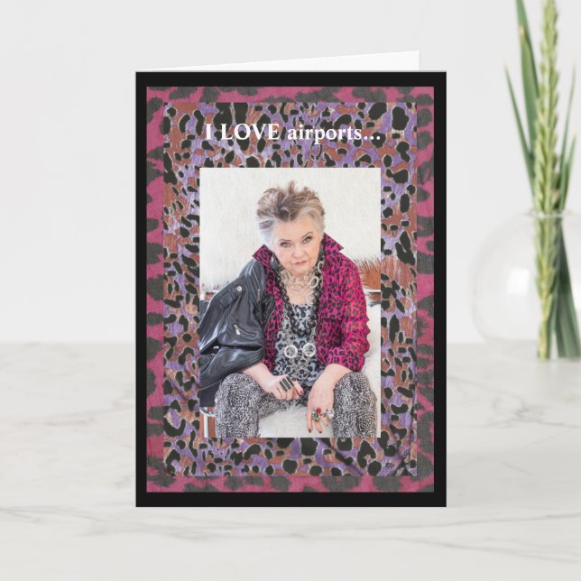 Tenha um cartão de saudação de viagem de excelente (Frente)