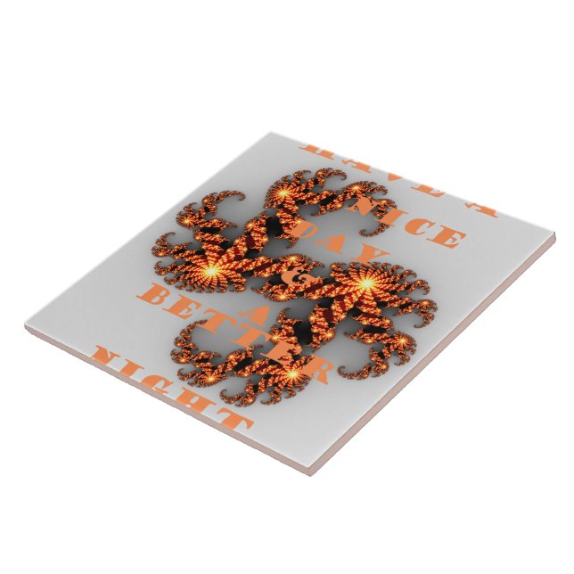 Tenha um dia agradável e uma noite melhor (Lateral)