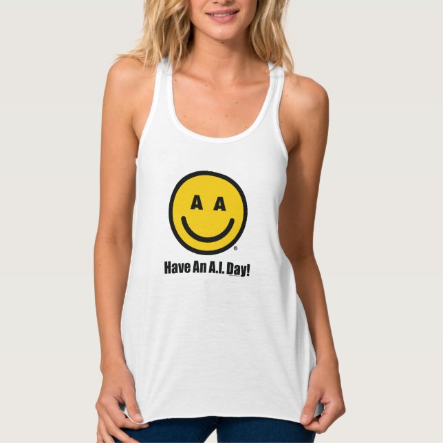 Tenha Um Dia de I.A. Camiseta (Frente)