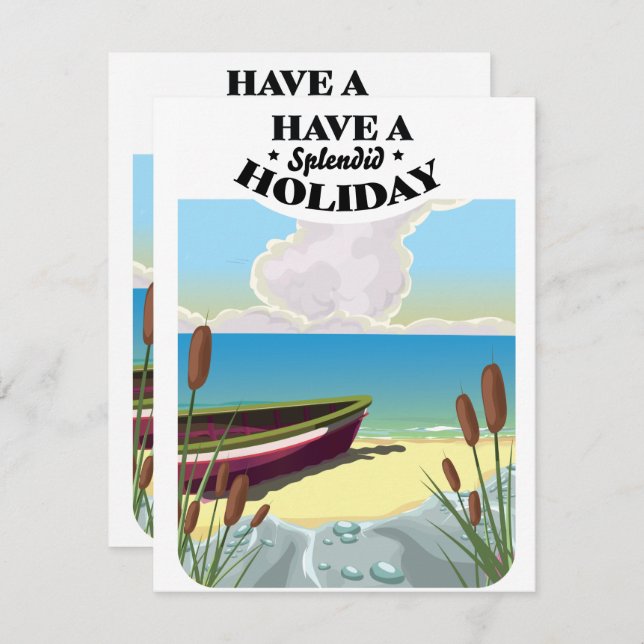 Tenha um feriado esplêndido (Frente/Verso)