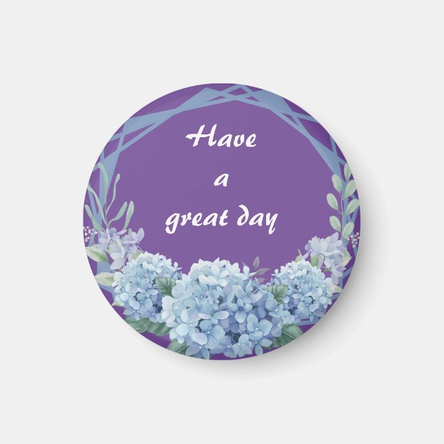 Tenha uma imã de geladeira de excelente dia (Frente)