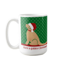 Tenham um Ouro de caneca verde de Natal