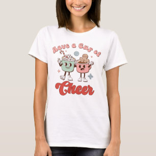 Tenham uma taça de camisa de torre, marshmallow e