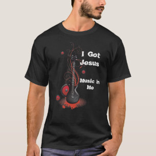 Tenho música jessu na camiseta masculina