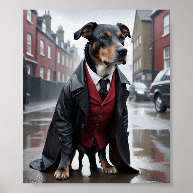 Tenho Planos Com Meu Cachorro Poster 2 (Frente)