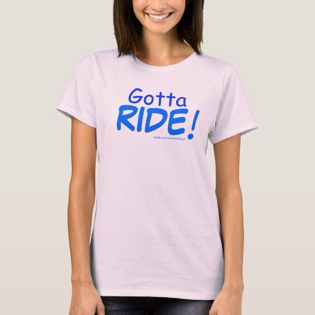 Tenho que ir! Camiseta (Frente)