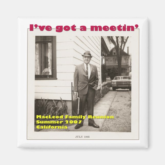 Tenho um imã de encontro (Frente)