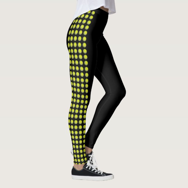 Tênis Balls No Lado Da Fama, Leggings Meninas (Direita)